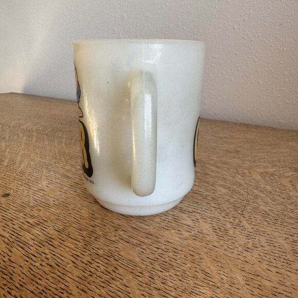 Ziggy 1979 Cream & Sugar Milk Glass Mug - Picture 2 of 8